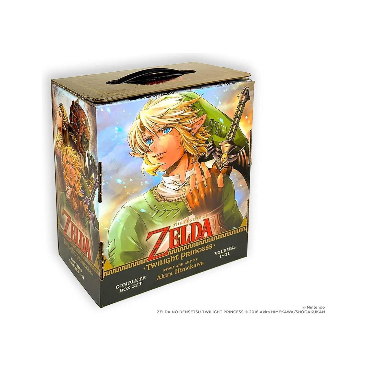 Legend of Zelda Twilight Princess Complete 11 Books Box Set (volumes 1-11) by Akira Himekawa