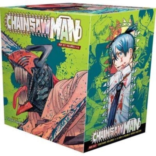 Chainsaw Man Boxed Set : Includes volumes 1-11 by Tatsuki Fujimoto D