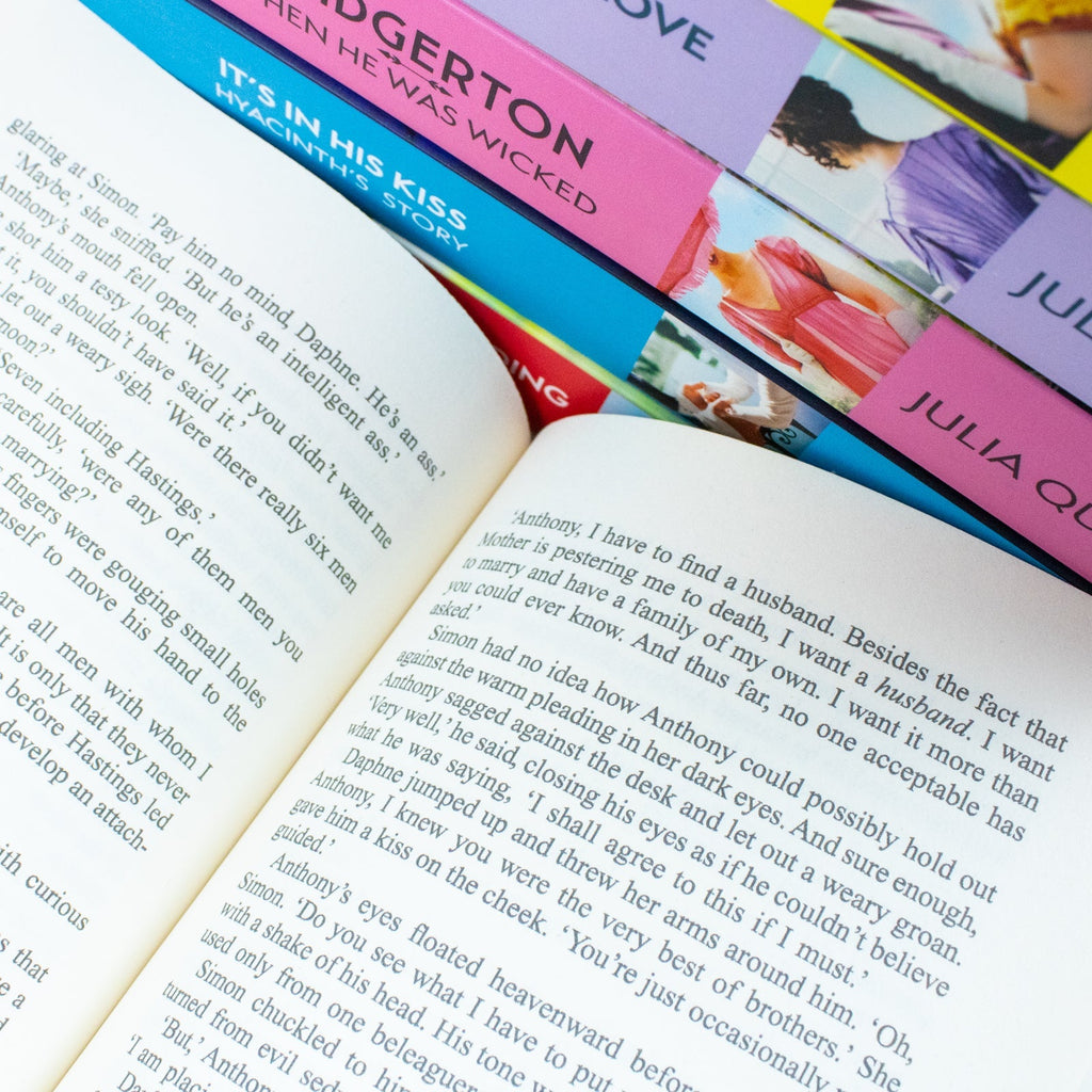 Bridgerton Family Book Series Complete Books 1 - 8 Collection Set by Julia Quin